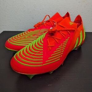 Adidas Predator Edge.1 SG Solar Red Soccer Cleats Mens Sizes